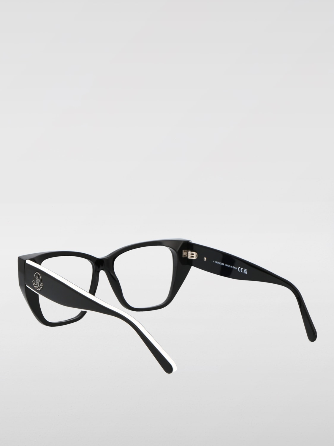 MONCLER OPTICAL FRAMES: Optical frames woman Moncler, Black - Img 3