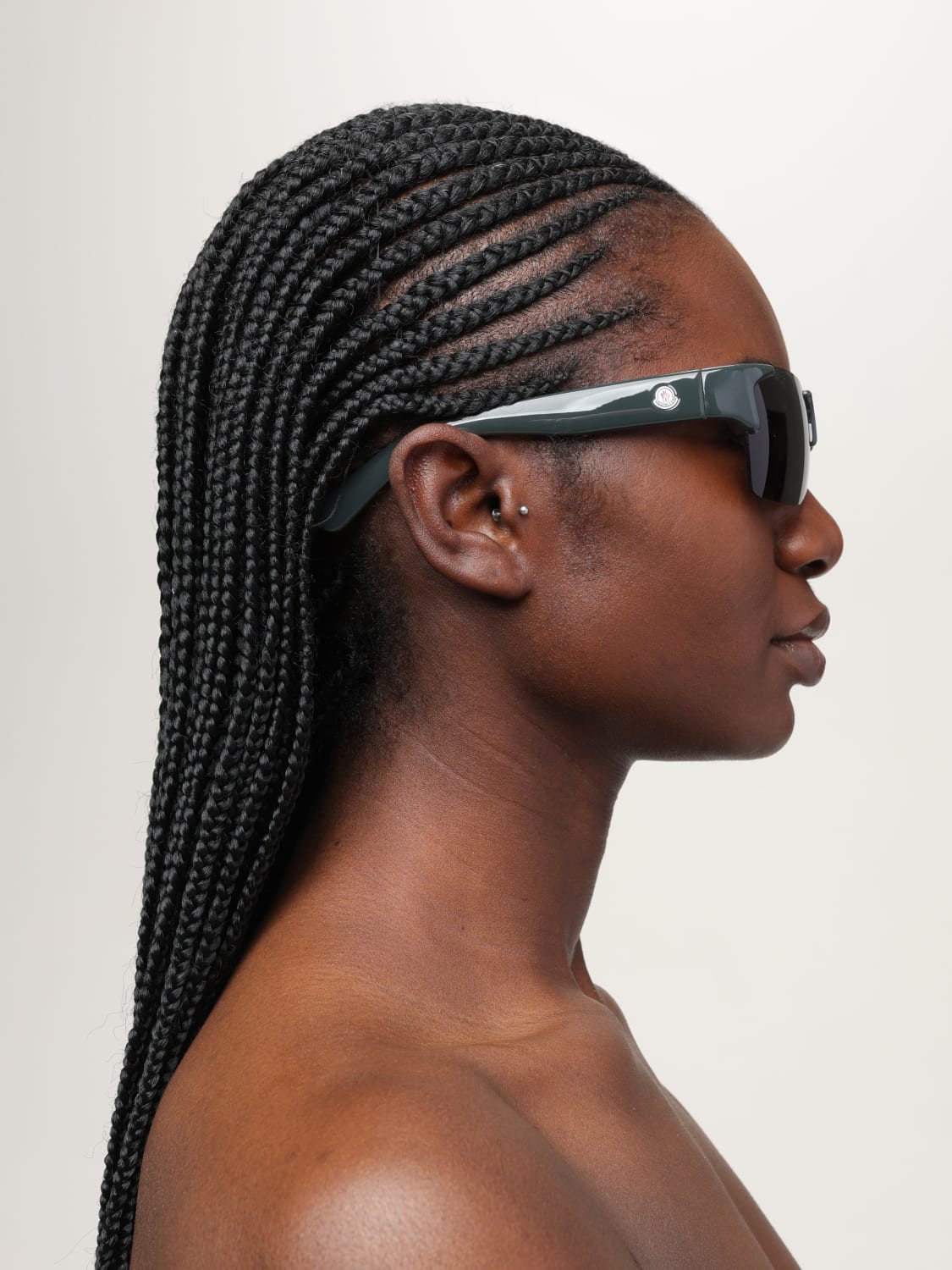 MONCLER GAFAS DE SOL: Gafas de sol mujer Moncler, Negro - Img 2