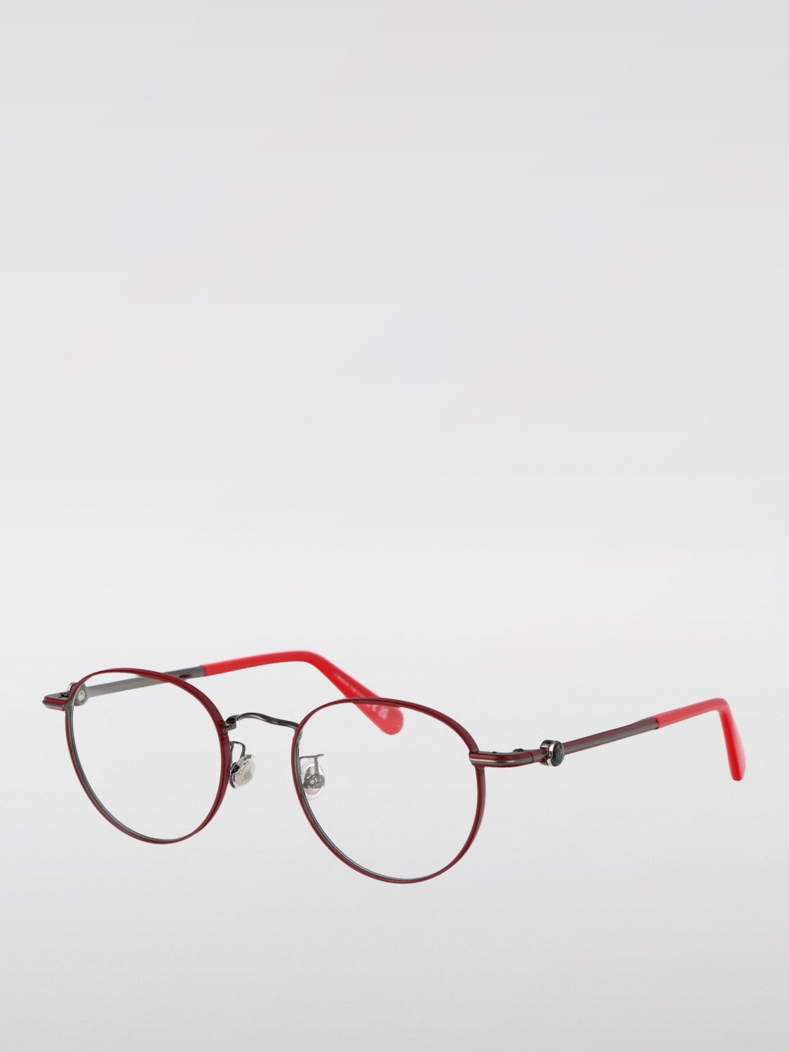 MONCLER OPTICAL FRAMES: Optical frames woman Moncler, Red - Img 1
