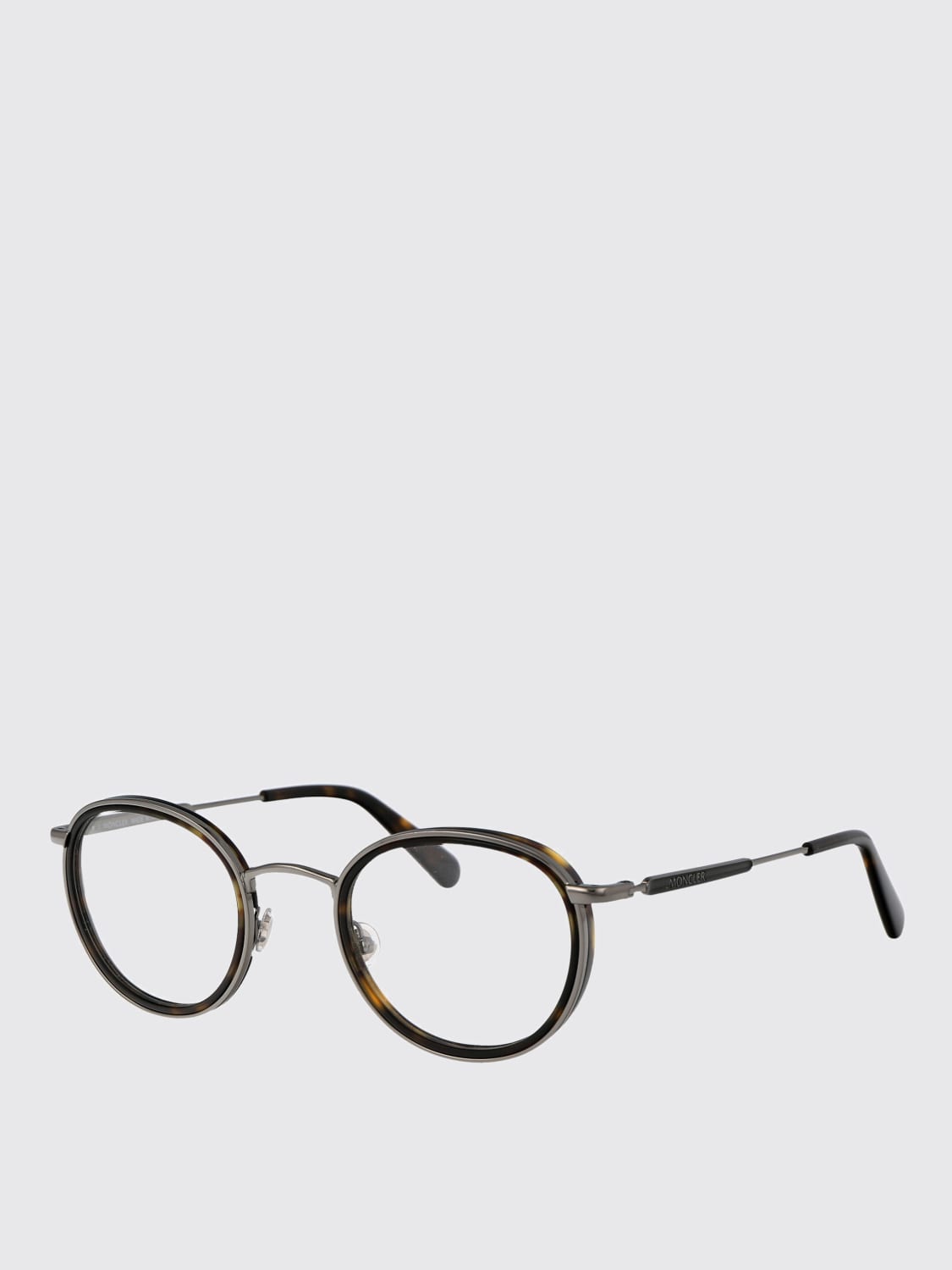 MONCLER OPTICAL FRAMES: Optical frames men Moncler, Brown - Img 1