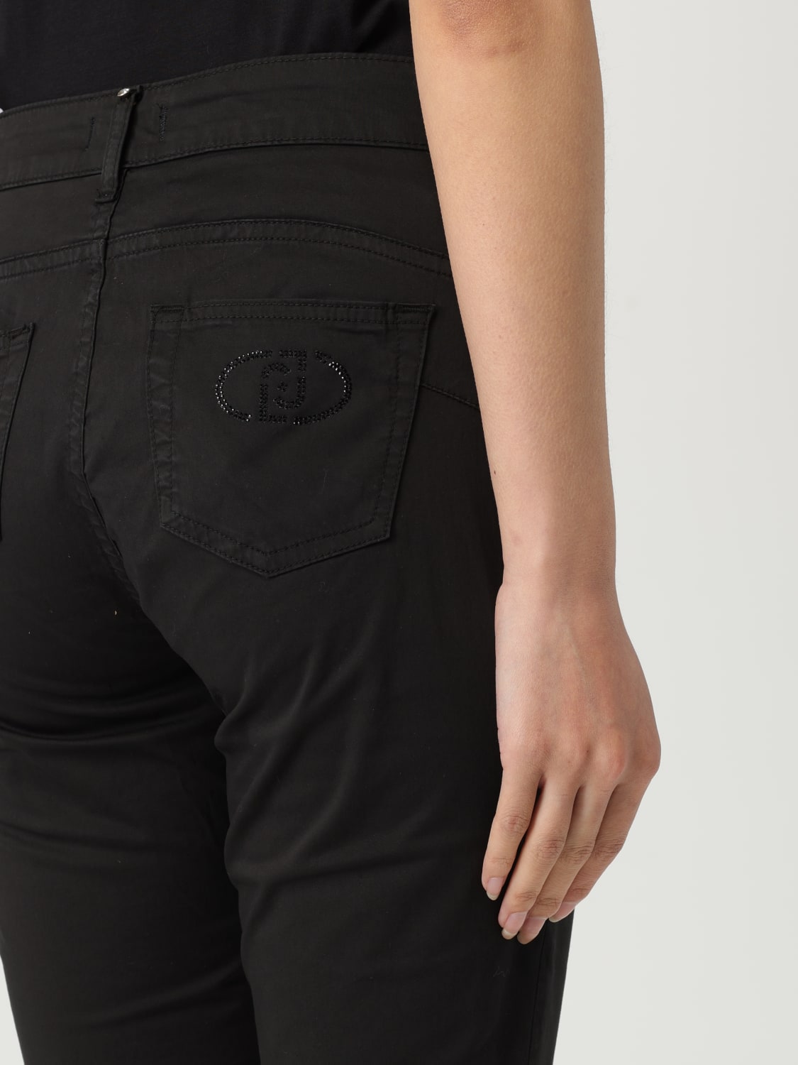 パンツ LIU JO Woman Pants Black WA5417T4810 22222 LIU JO: Pants woman - Black | Liu Jo jeans WA5417T4810