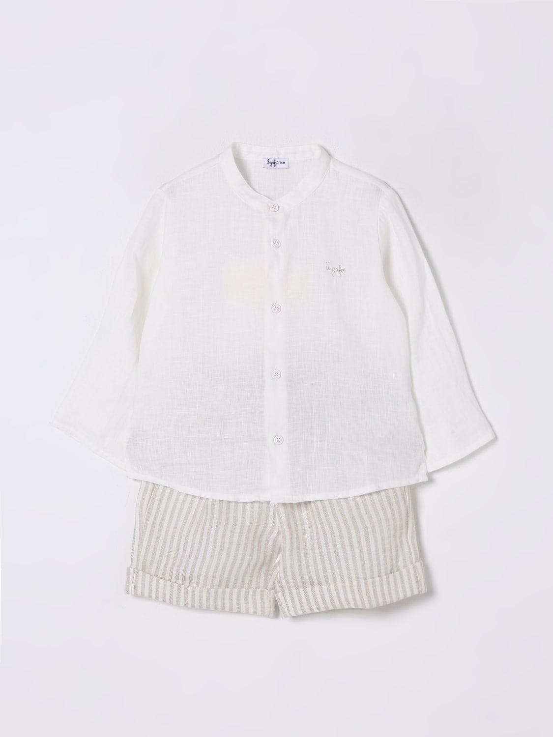 IL GUFO JUMPSUIT: Il Gufo boys' set, Rope - Img 1