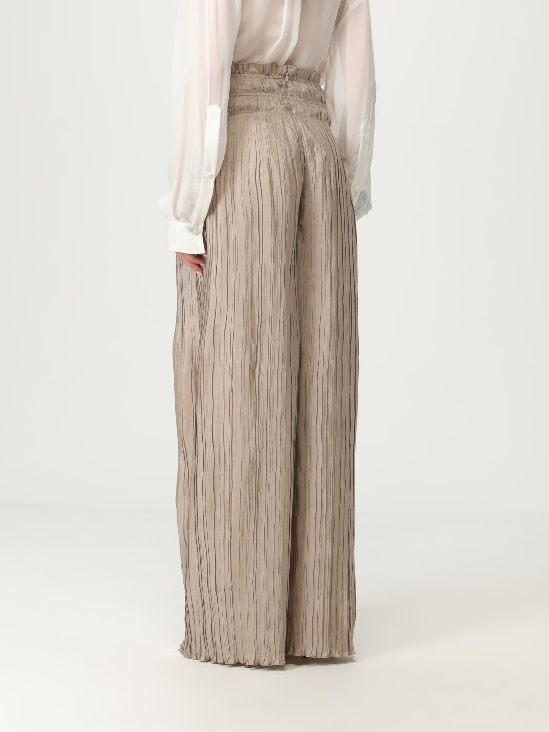 ALBERTA FERRETTI PANTS: Alberta Ferretti women's dress, Beige - Img 3