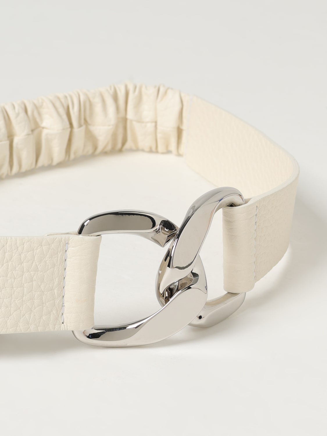 ベルト ORCIANI Woman Belt White D10366SOF BIA ORCIANI: Belt woman - White | Orciani belt D10366SOF online
