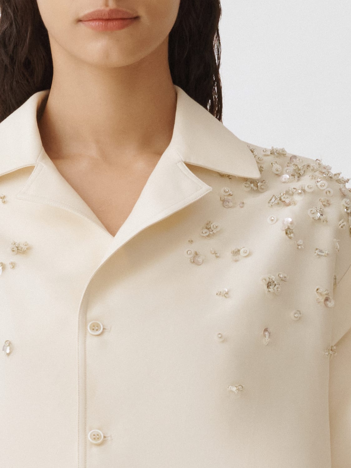 ジャケット FABIANA FILIPPI Woman Jacket White GCD275F232L375 0149 FABIANA FILIPPI: Jacket woman - White | Fabiana Filippi