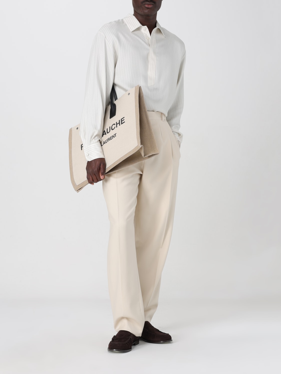 パンツ SAINT LAURENT Women Straight Pants 823599Y30UA White SAINT LAURENT Women Straight Pants 823599Y30UA White (Saint