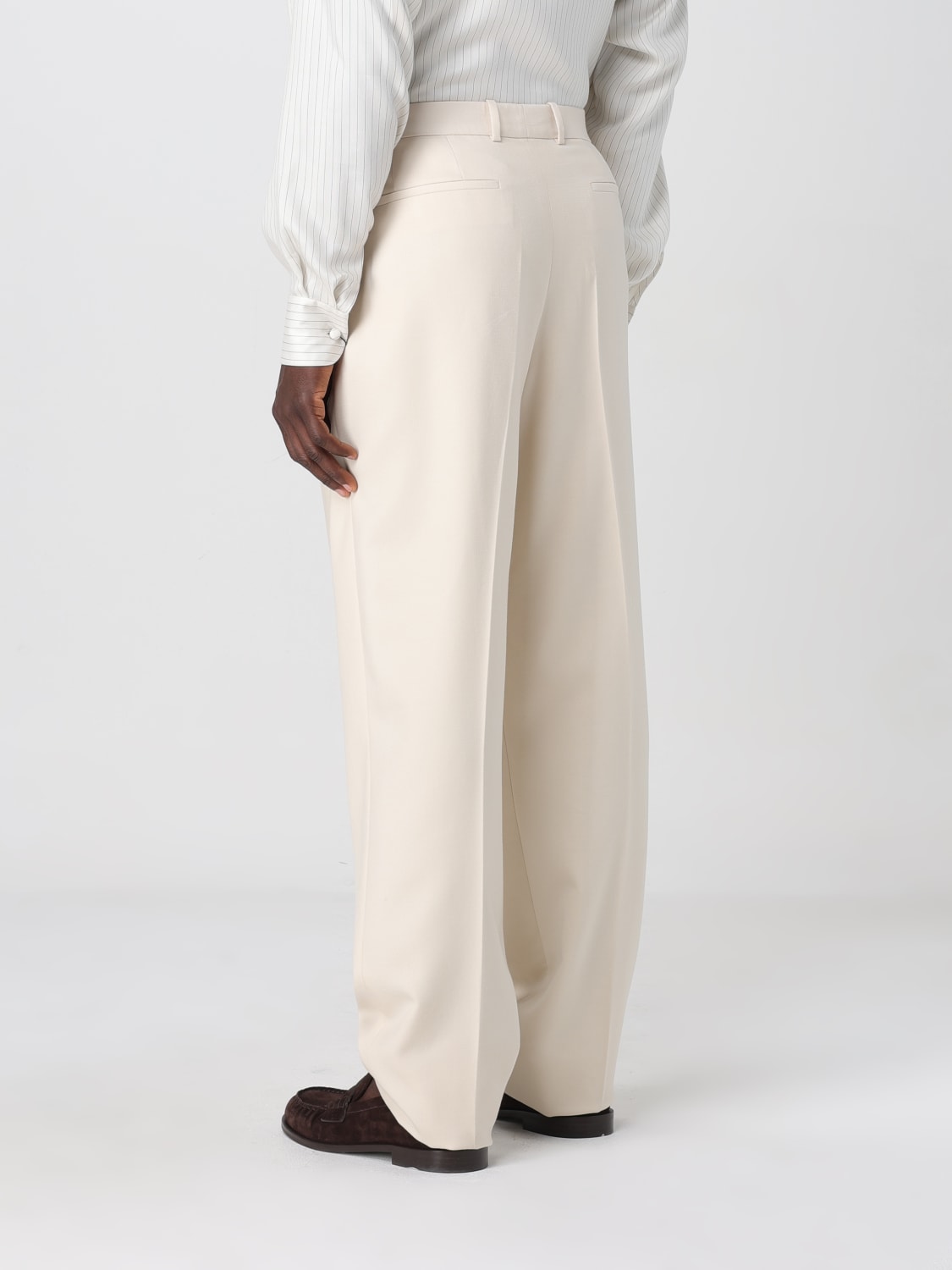 パンツ SAINT LAURENT Drill pants Beige 786680Y1A62 Cotton Drill Pants Beige | The Webster