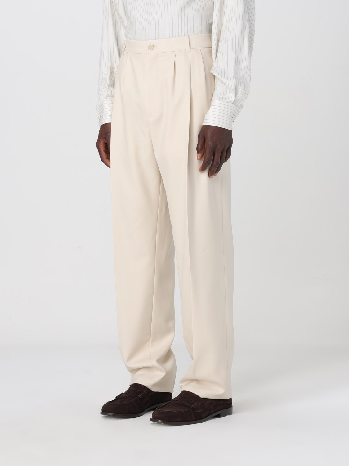SAINT LAURENT PANTS: Pants men Saint Laurent, White - Img 4