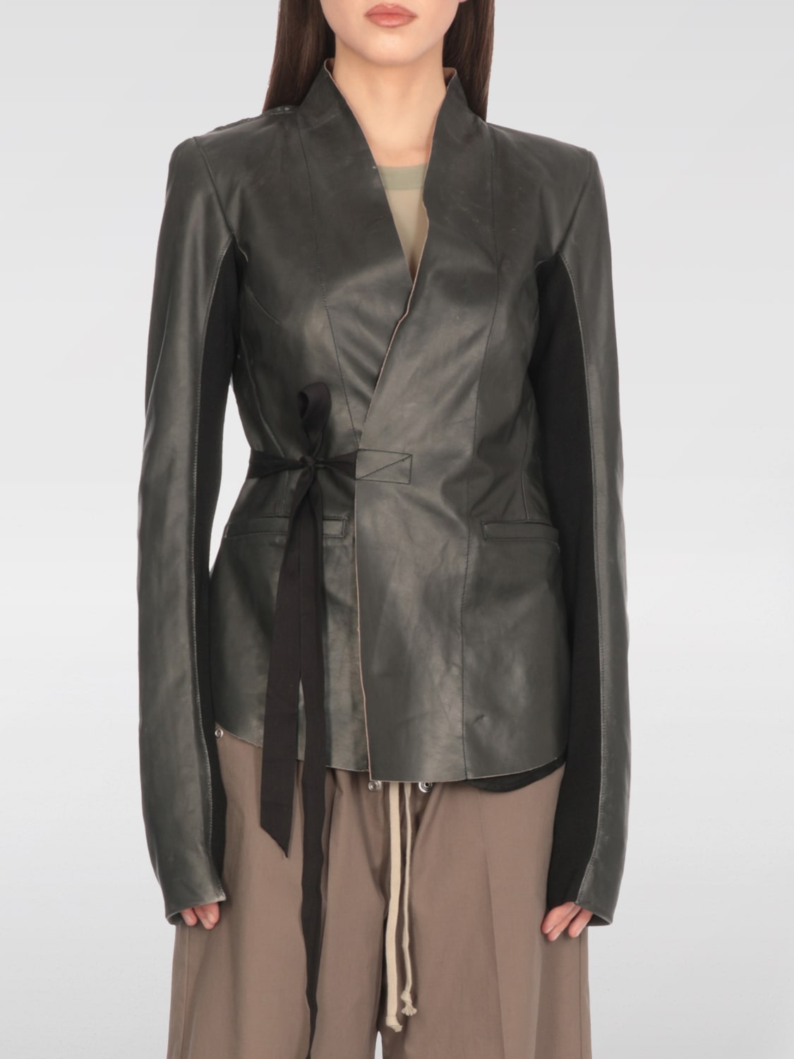ジャケット RICK OWENS Woman Jacket Black RP01E7749LTP 09 RICK OWENS: Jacket woman - Black | Rick Owens blazer