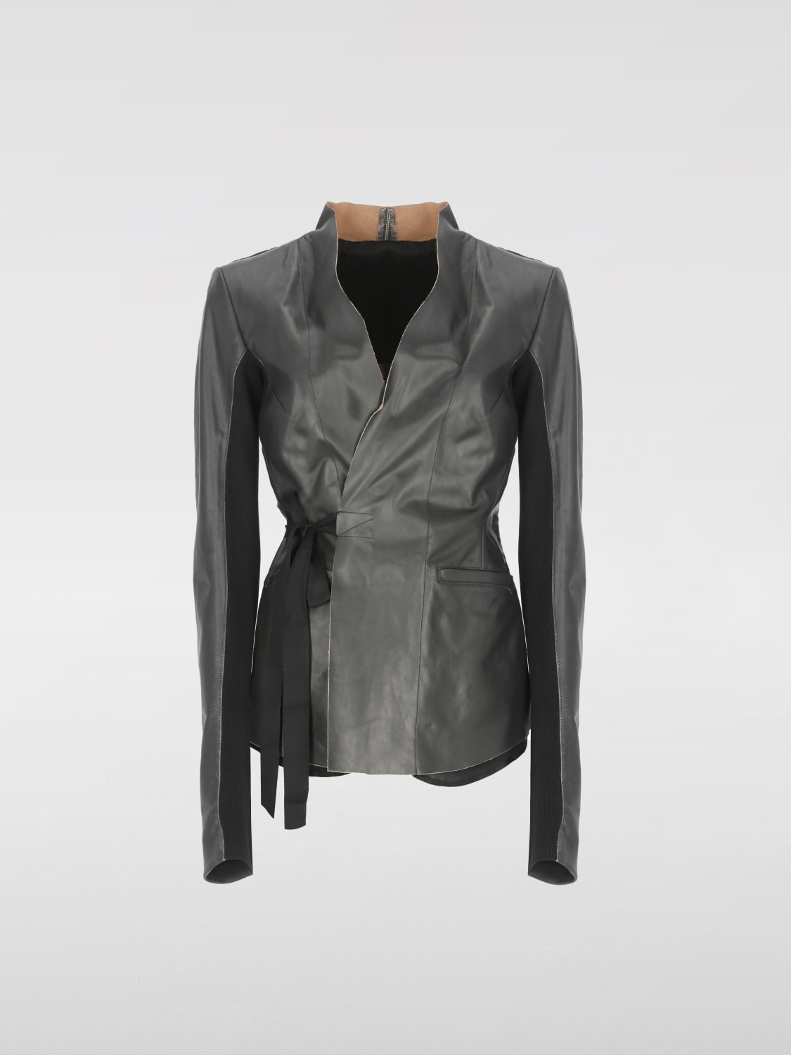 ジャケット RICK OWENS Woman Jacket Black RP01E7749LTP 09 RICK OWENS - JACKETS - Rick Owens