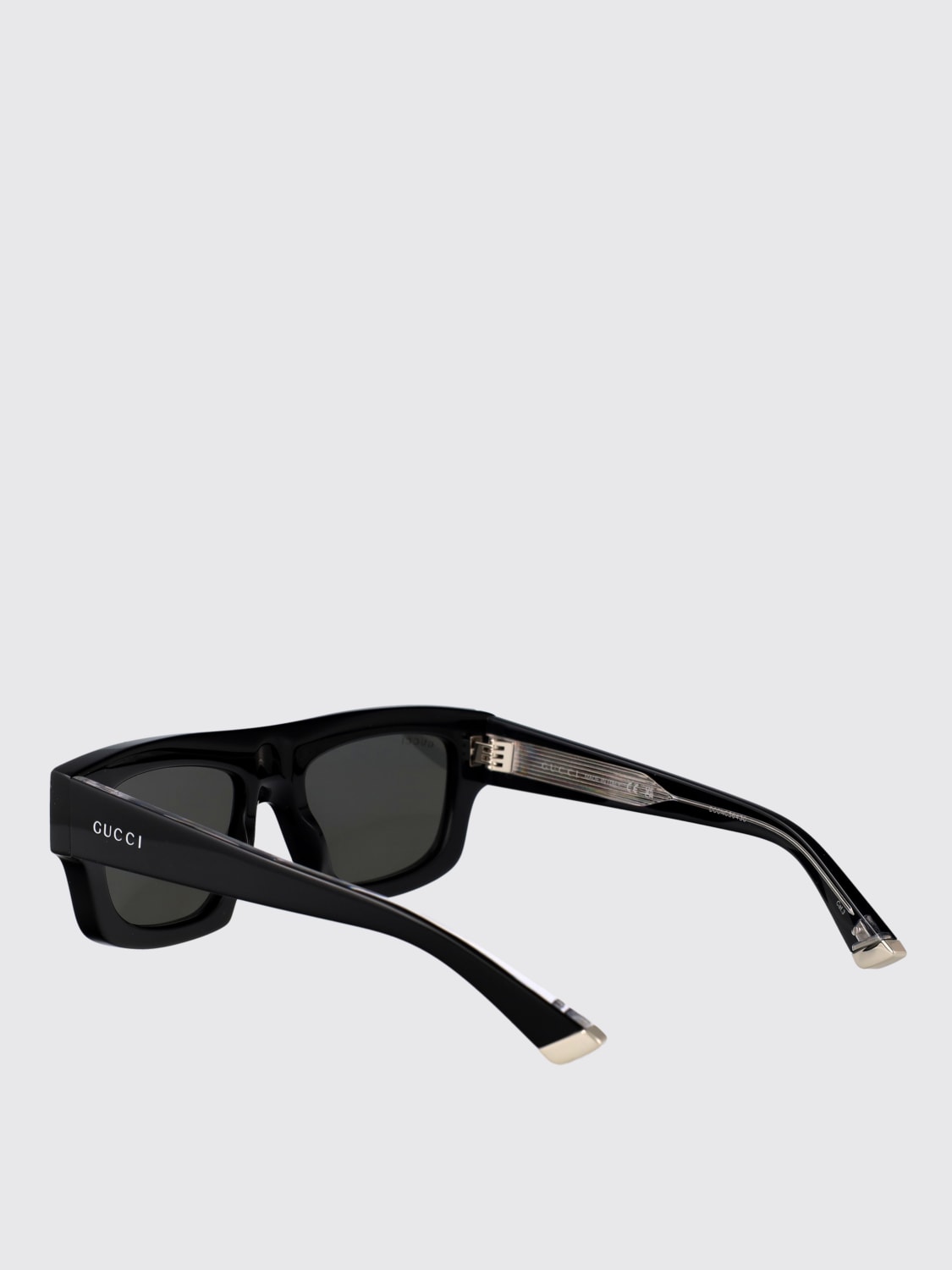 GUCCI SUNGLASSES: Sunglasses men Gucci, Black - Img 3