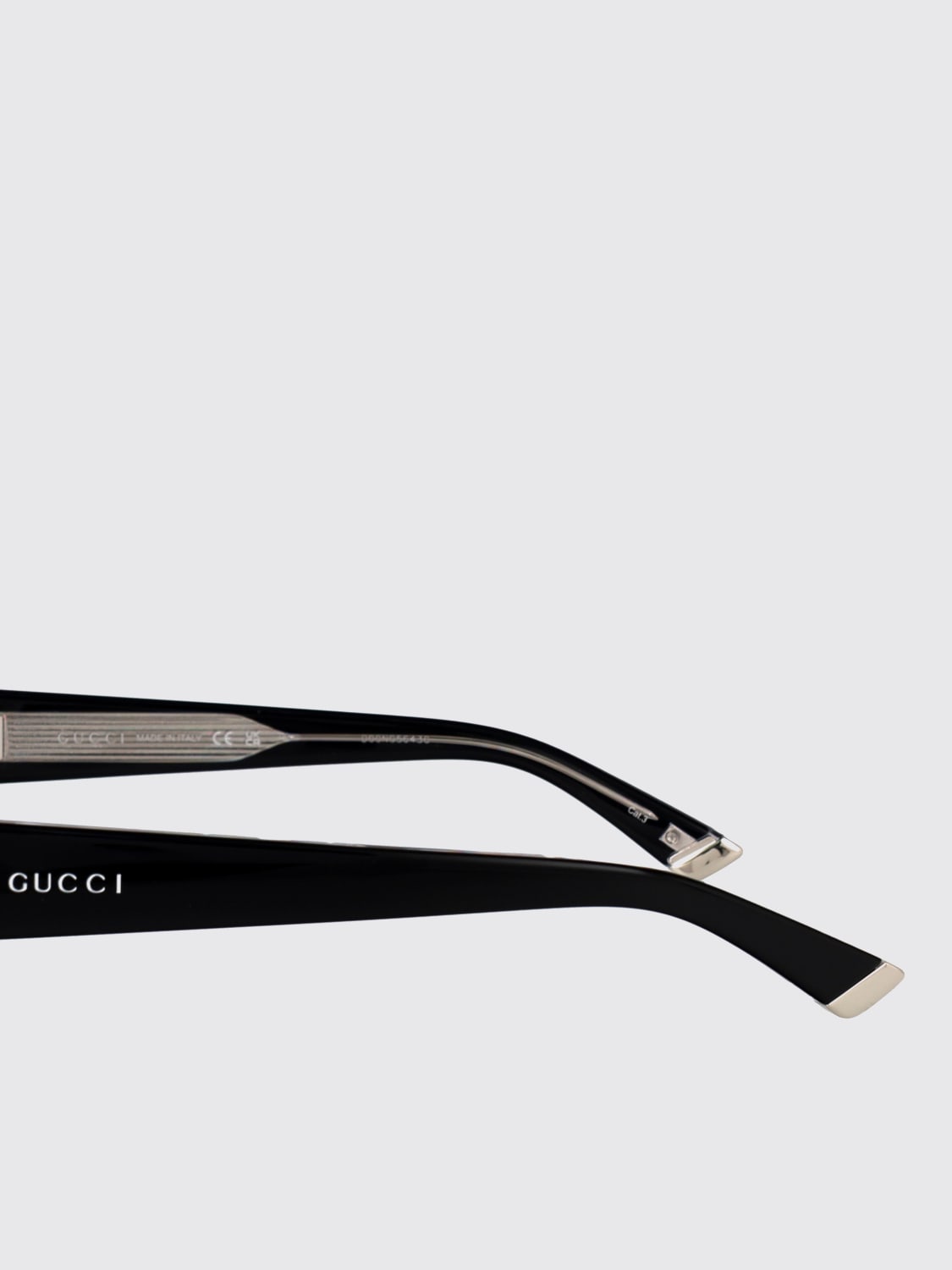 GUCCI SUNGLASSES: Sunglasses men Gucci, Black - Img 4