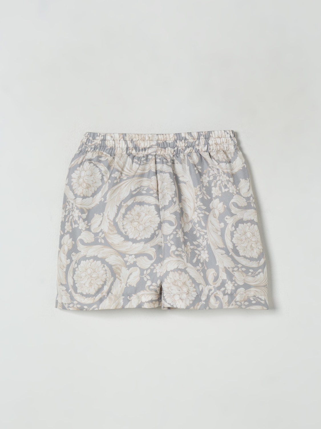 VERSACE SHORTS: Shorts kids Versace, Grey - Img 1