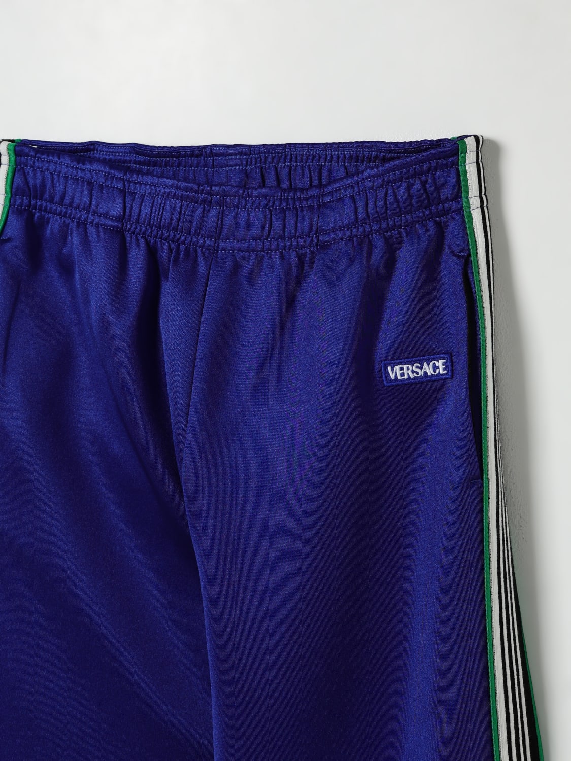 VERSACE PANTS: Pants kids Versace, Blue - Img 3