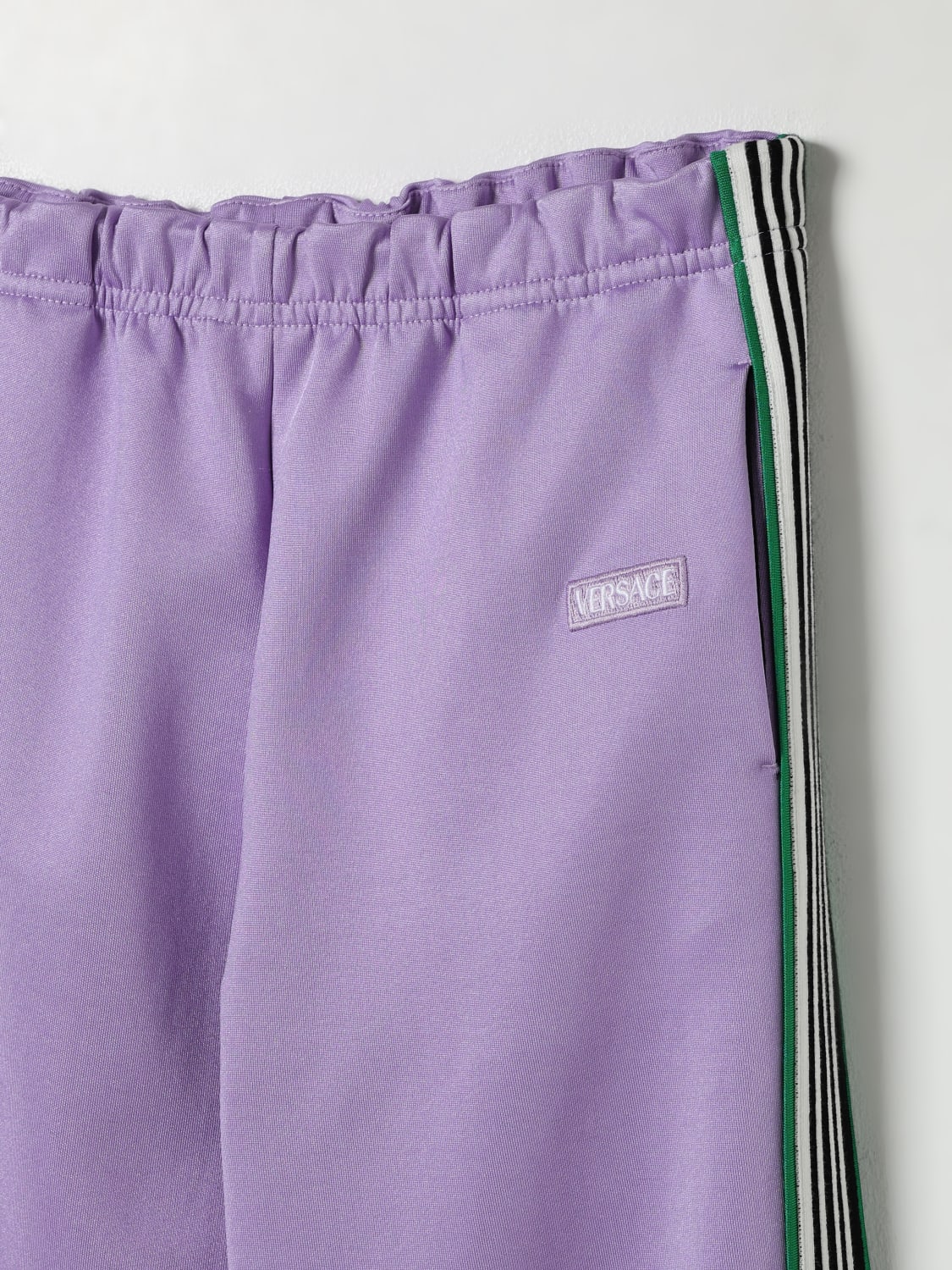 VERSACE PANTS: Pants kids Versace, Violet - Img 3