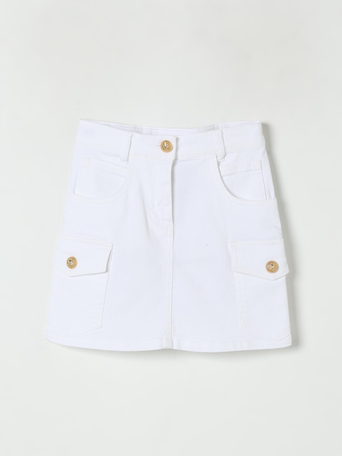 BALMAIN ROCK: Rock kinder Balmain, Weiß - Img 1