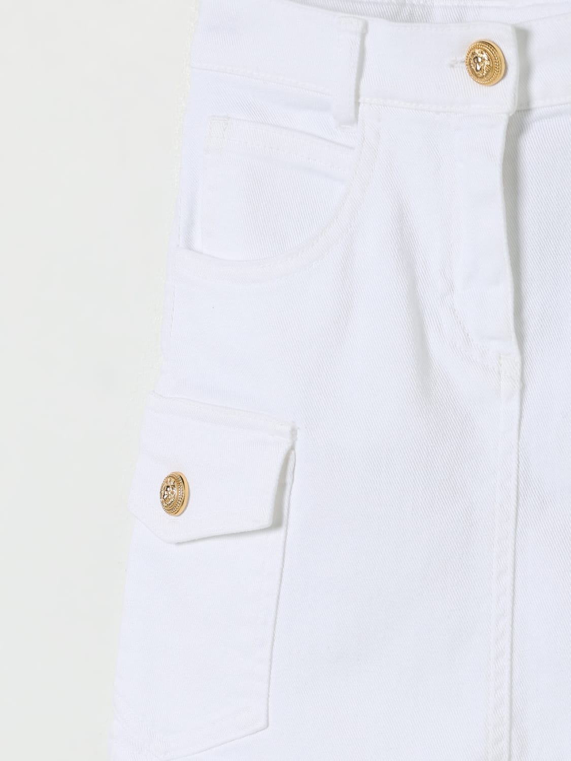 BALMAIN ROCK: Rock kinder Balmain, Weiß - Img 3