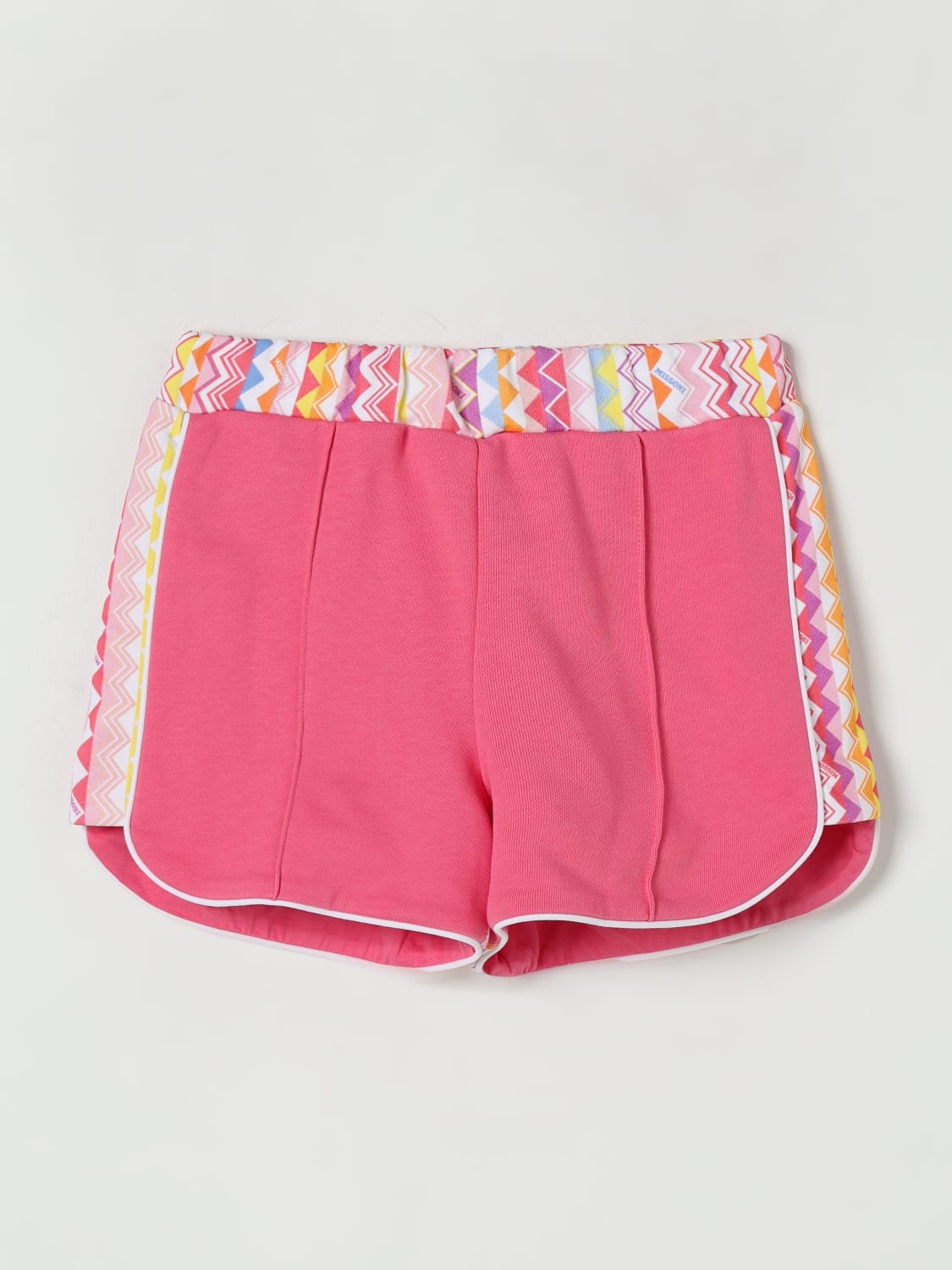 MISSONI SHORTS: Short kids Missoni, Fuchsia - Img 1
