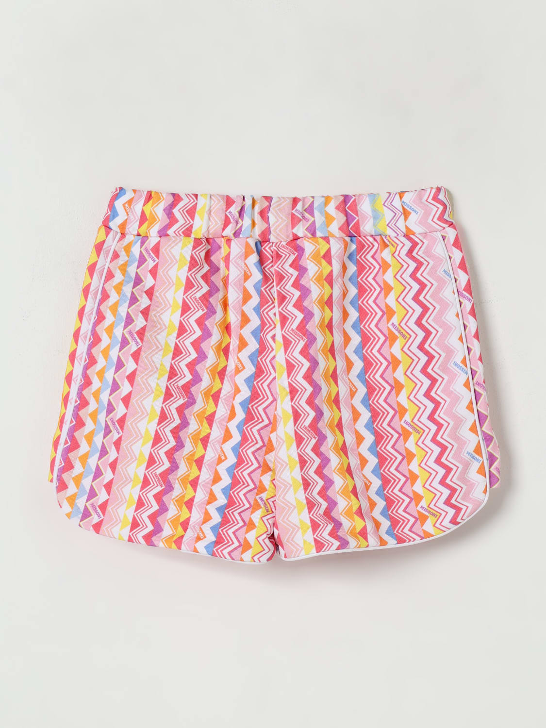 MISSONI SHORTS: Short kids Missoni, Fuchsia - Img 2