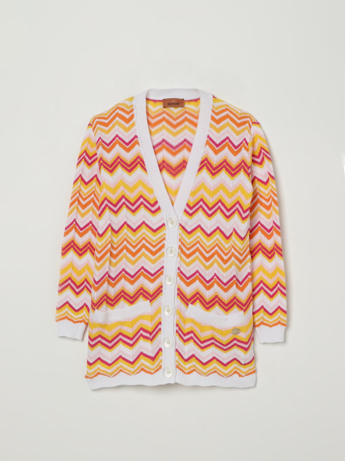 MISSONI SWEATER: Sweater kids Missoni, White - Img 1