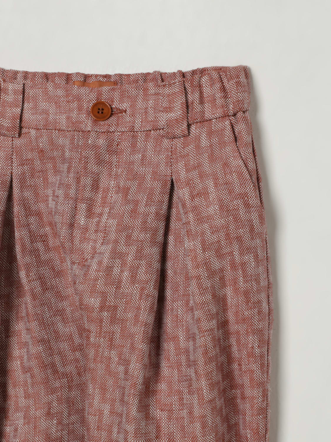 MISSONI PANTALONES: Pantalón niños Missoni, Rojo - Img 3