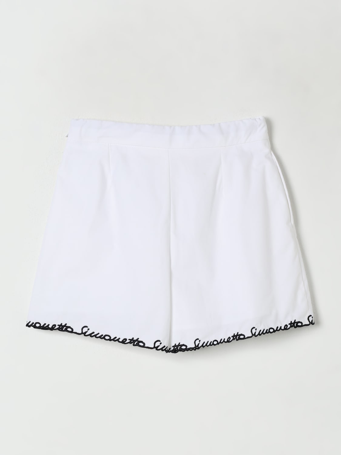 SIMONETTA PANTALONES CORTOS: Pantalones cortos niños Simonetta, Blanco - Img 2