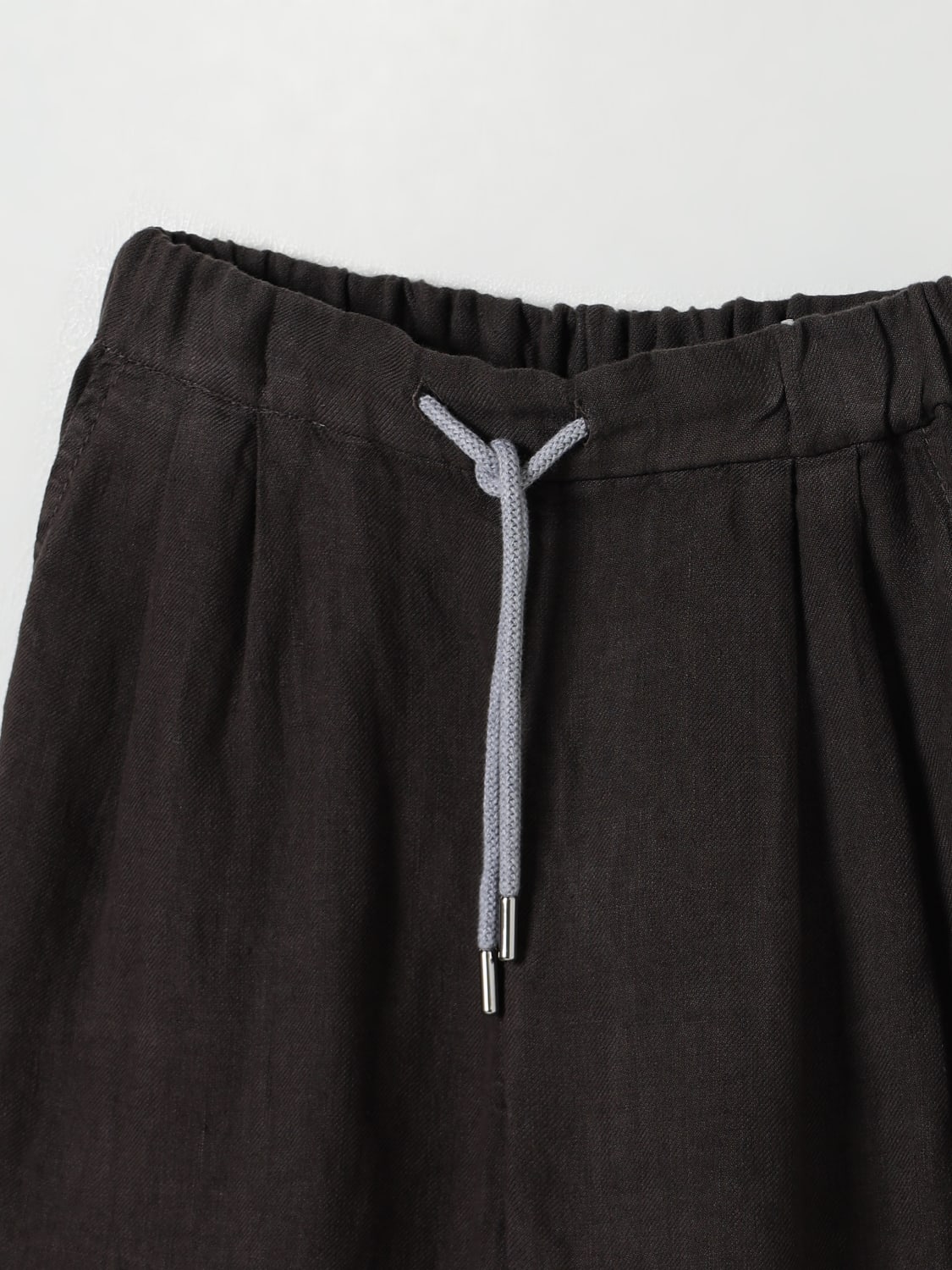 BRUNELLO CUCINELLI PANTS: Pants kids Brunello Cucinelli, Brown - Img 3