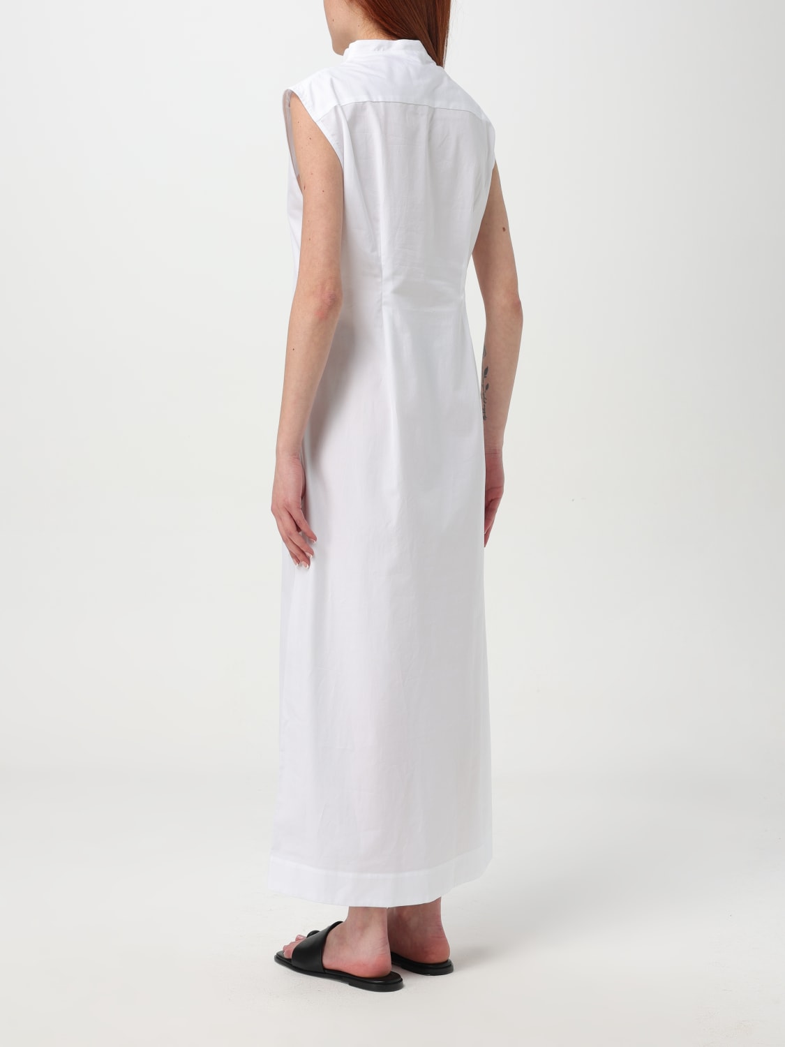 LOU LOU STUDIO ROBE: Robes femme Lou Lou Studio, Blanc - Img 2