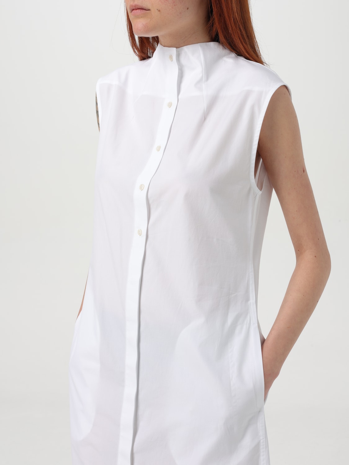 LOU LOU STUDIO ROBE: Robes femme Lou Lou Studio, Blanc - Img 3