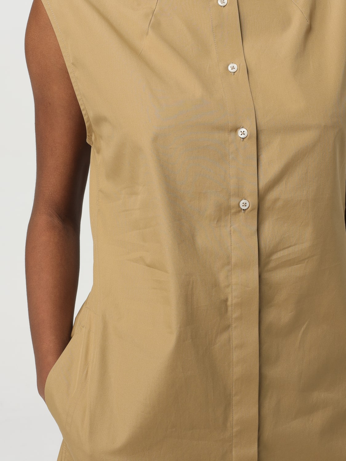 LOU LOU STUDIO DRESS: Dress woman Lou Lou Studio, Brown - Img 3