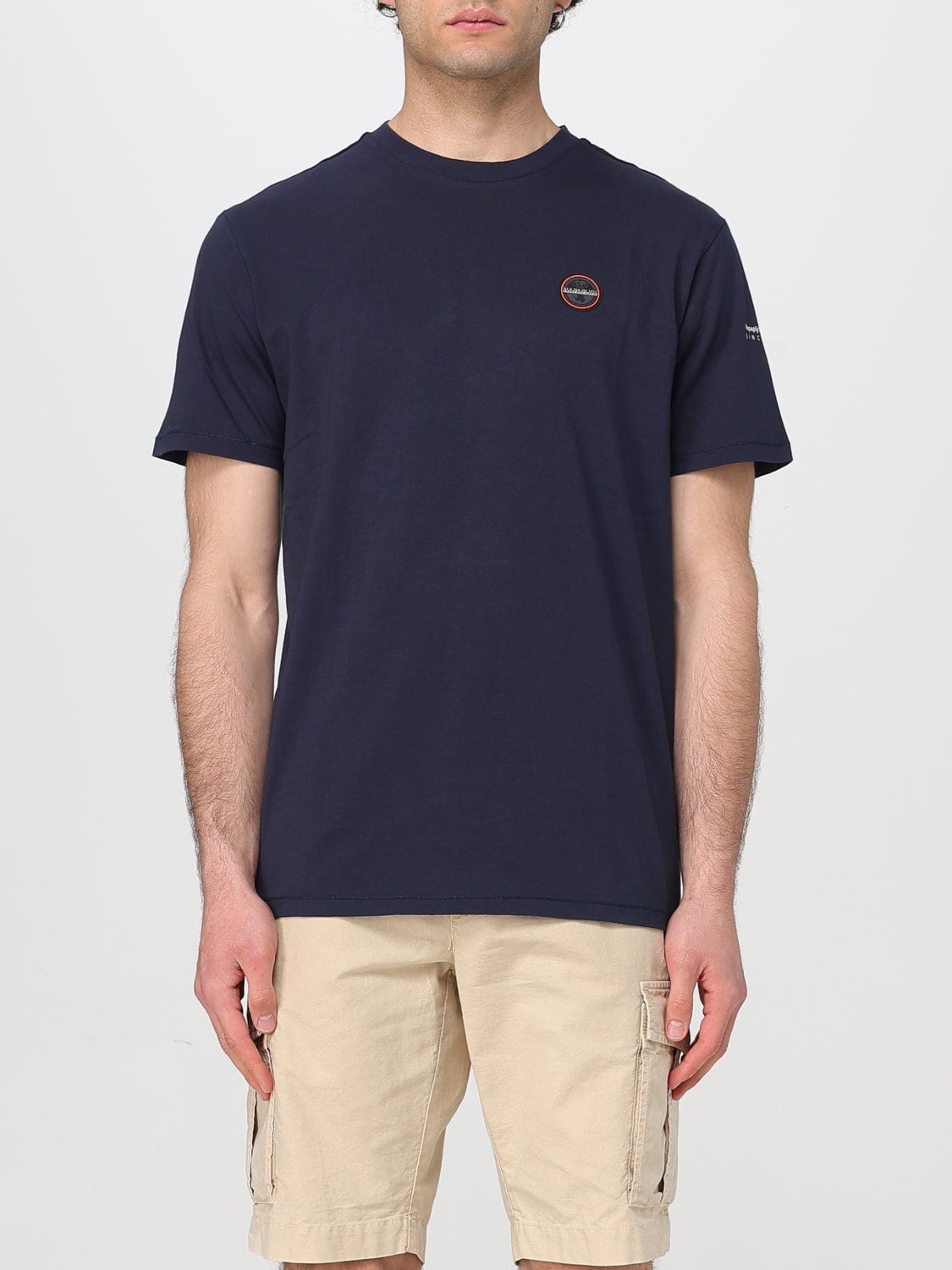 NAPAPIJRI T-SHIRT: T-shirt men Napapijri, Blue - Img 1