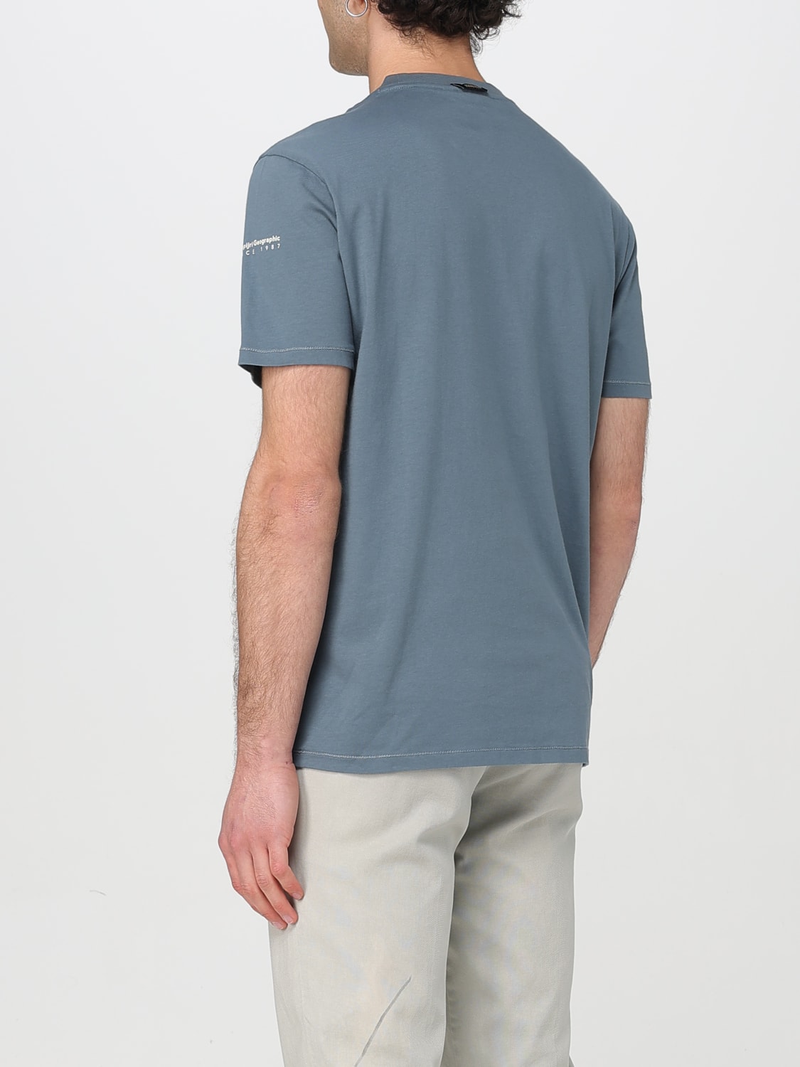 NAPAPIJRI T-SHIRT: T-shirt men Napapijri, Blue 1 - Img 2