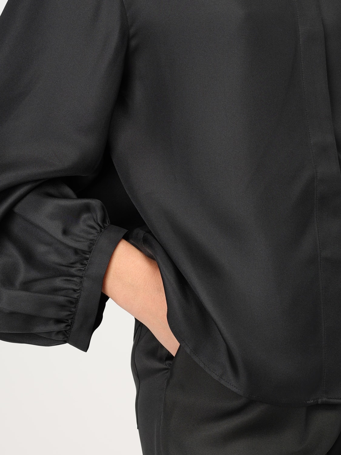 LOU LOU STUDIO CHEMISE: Chemise femme Lou Lou Studio, Noir - Img 4