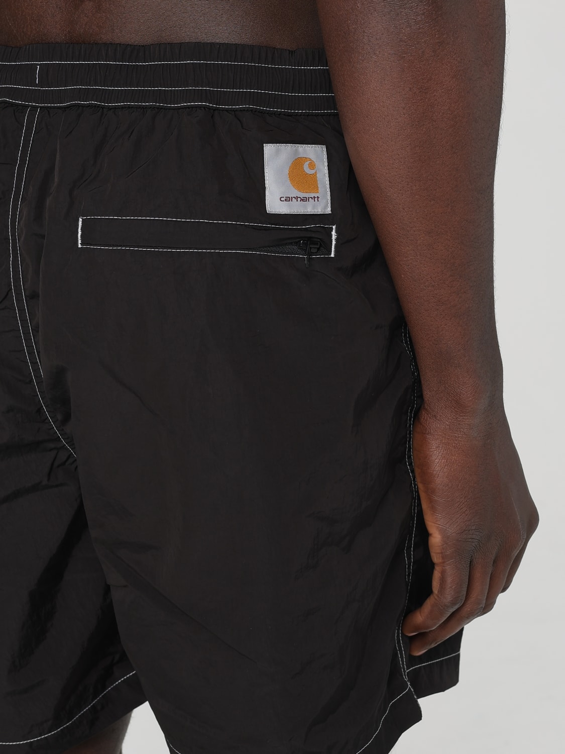 CARHARTT WIP BADEMODE: Bademode herren Carhartt Wip, Schwarz - Img 3