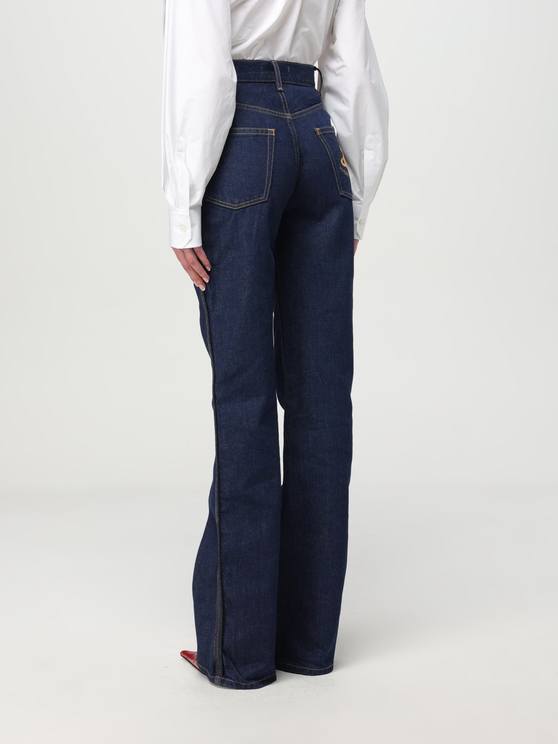 デニム・ジーパン VIVIENNE WESTWOOD Women Denim Pants 1902002B W0162 K406 Blue VIVIENNE WESTWOOD: Jeans woman - Blue | Vivienne Westwood