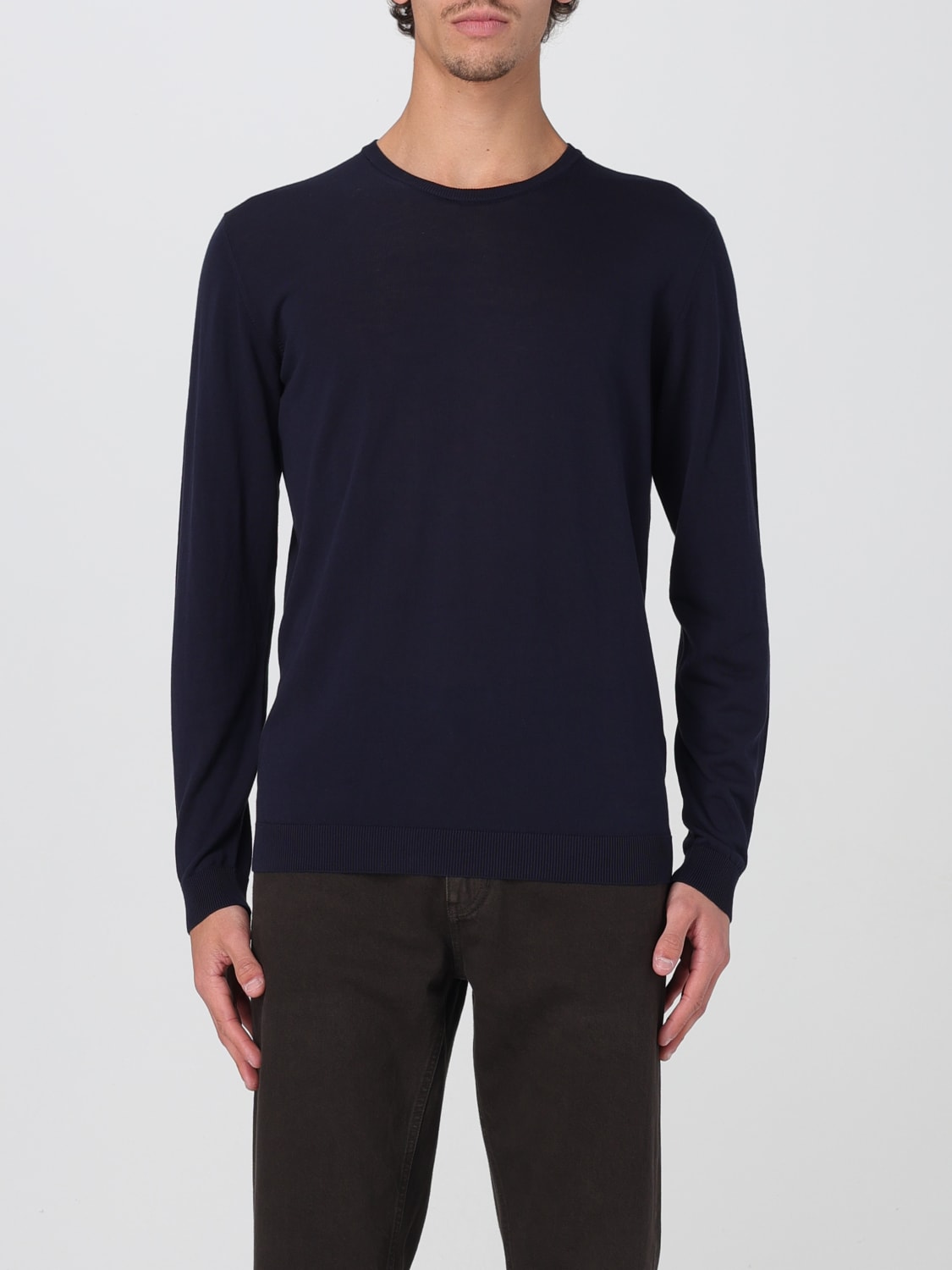 ROBERTO COLLINA PULLOVER: Pullover herren Roberto Collina, Blau - Img 1
