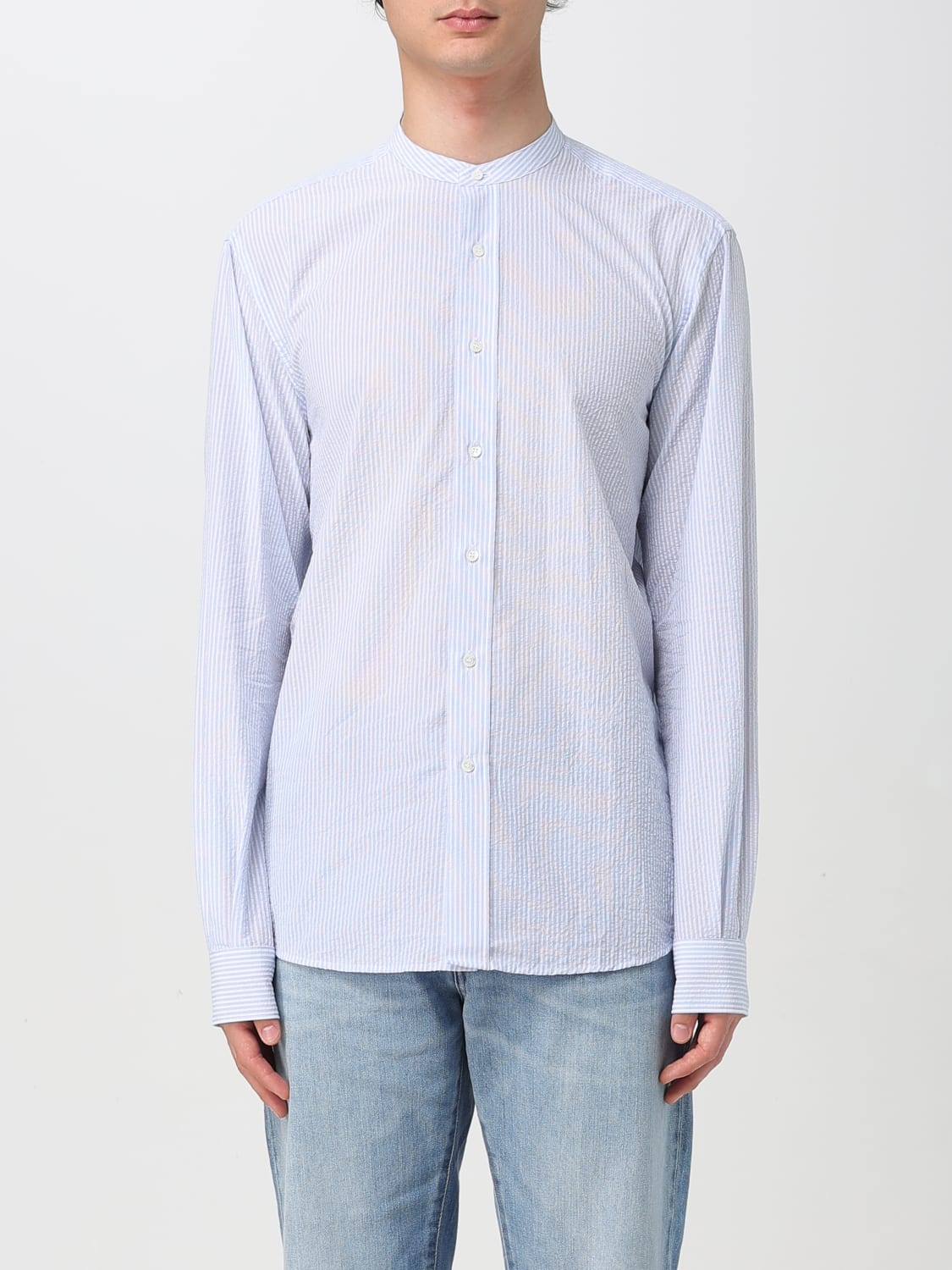 ASPESI HEMD: Hemd herren Aspesi, Hellblau - Img 1