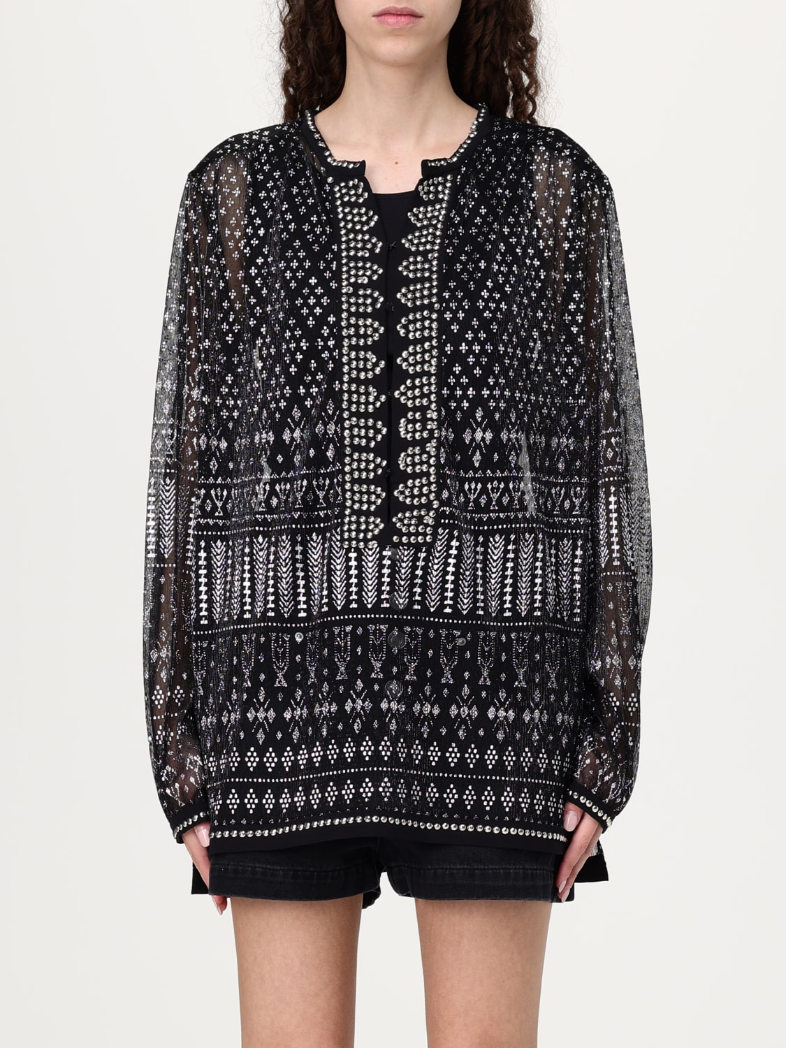 ISABEL MARANT TOP: Top woman Isabel Marant, Black - Img 1