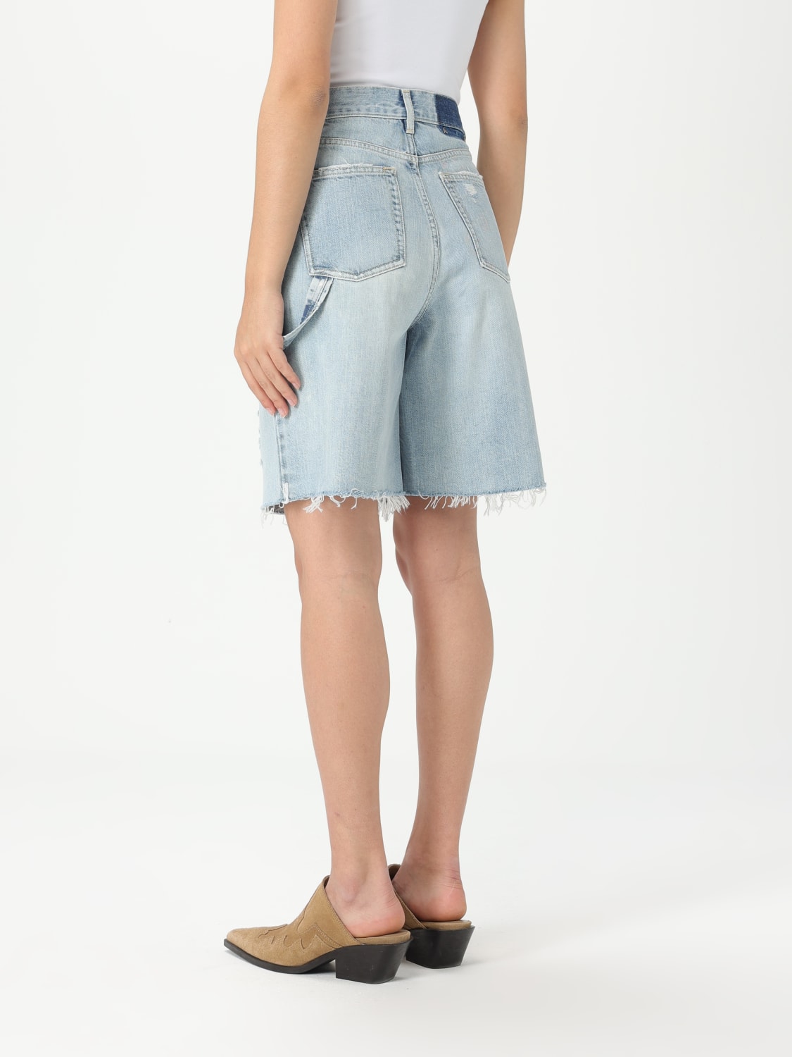 ショートパンツ GOLDEN  Woman Short Denim GWP02078P00185050134 GOLDEN GOOSE: Short woman - Denim | Golden Goose short