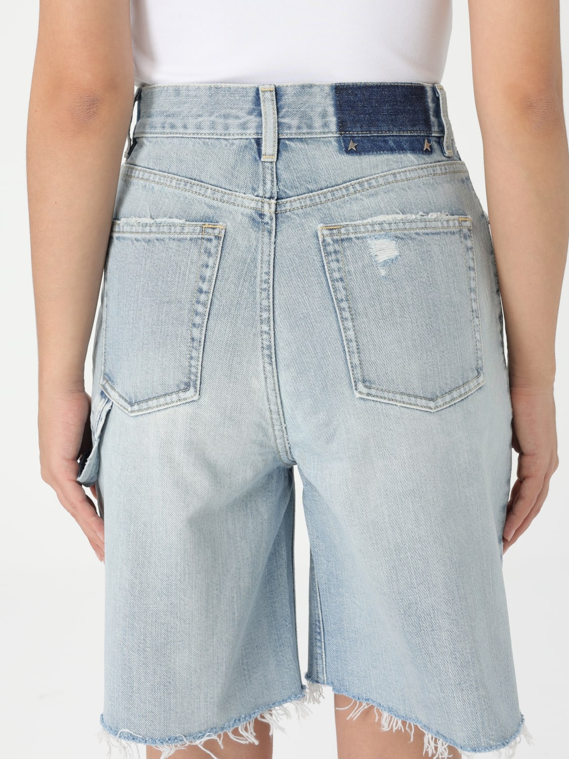 ショートパンツ GOLDEN  Woman Short Denim GWP02078P00185050134 GOLDEN GOOSE: Short woman - Denim | Golden Goose short