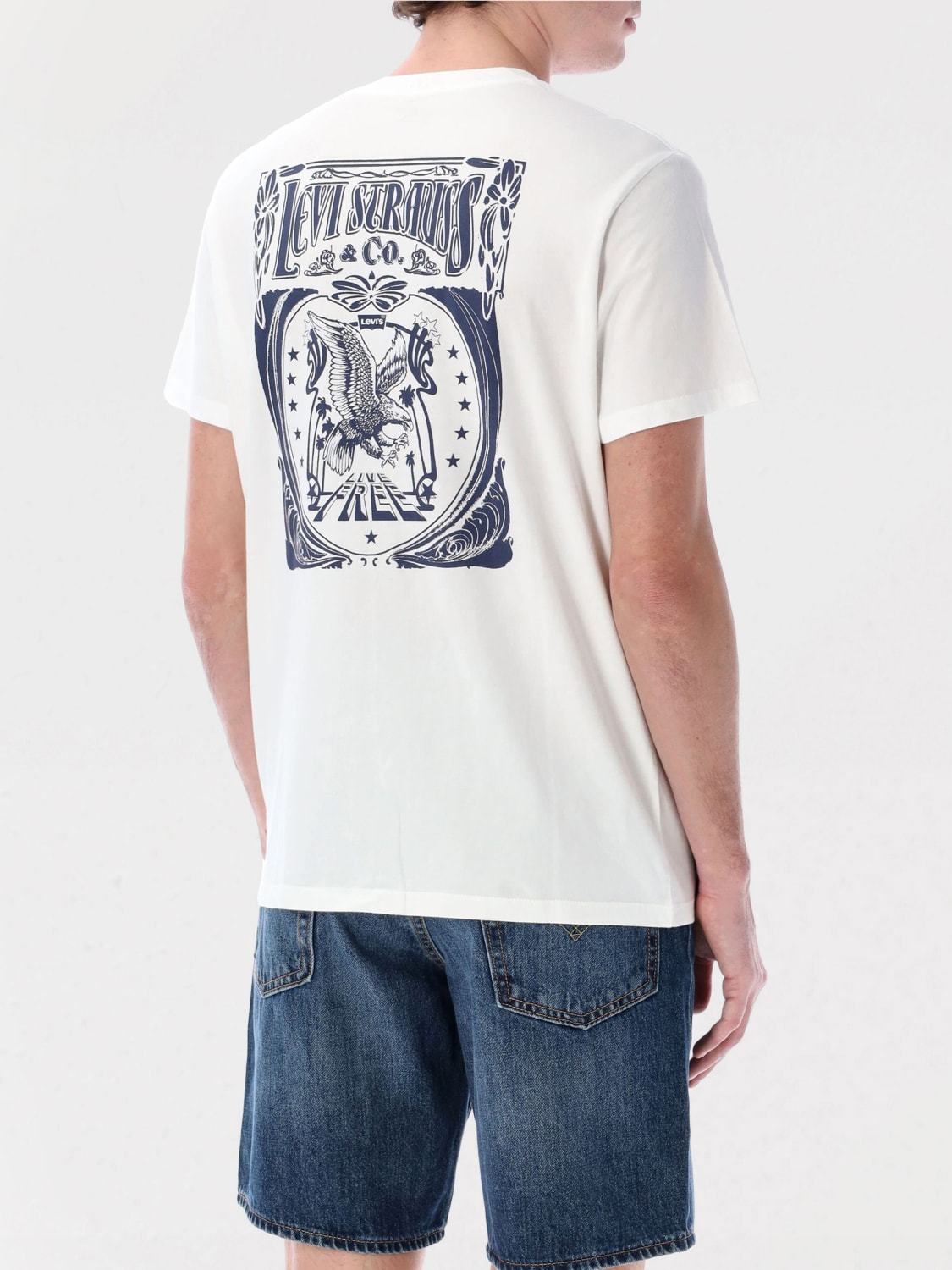 LEVI'S T-SHIRT: T-shirt men Levi's, White - Img 2