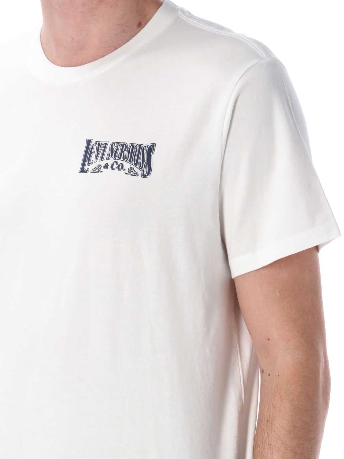 LEVI'S: T-shirt men - White | Levi's t-shirt 22491 online at