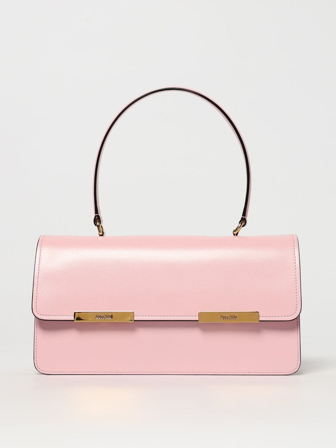 MOSCHINO COUTURE SHOULDER BAG: Shoulder bag woman Moschino Couture, Pink - Img 1