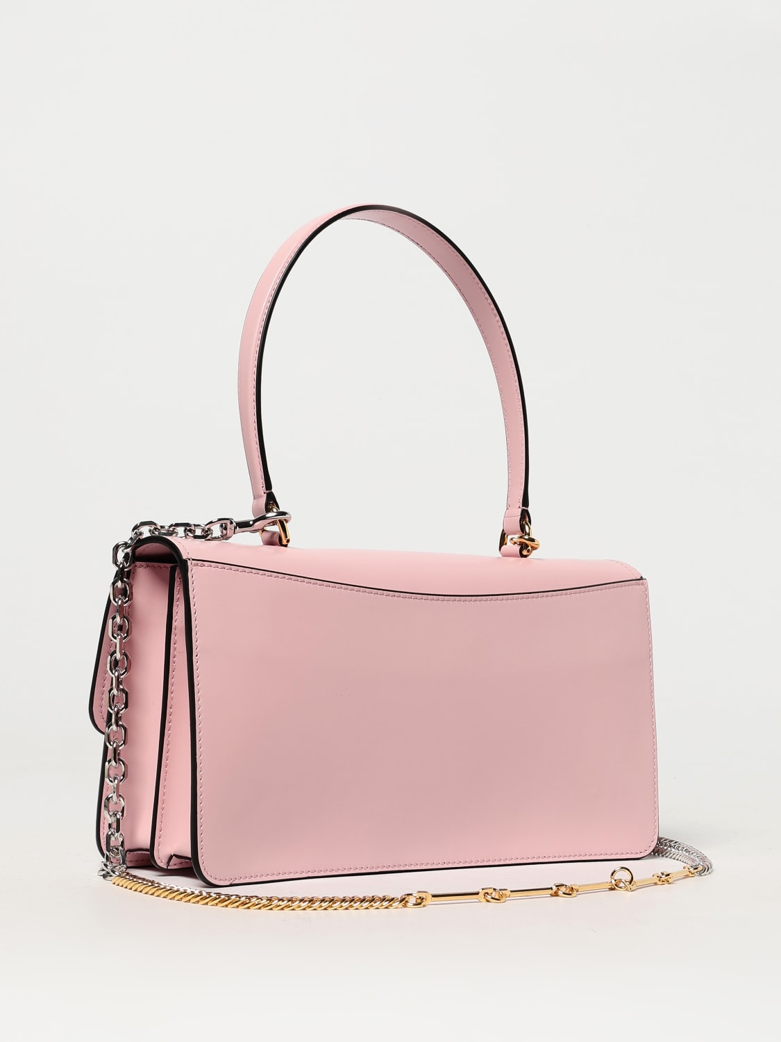 MOSCHINO COUTURE SHOULDER BAG: Shoulder bag woman Moschino Couture, Pink - Img 3