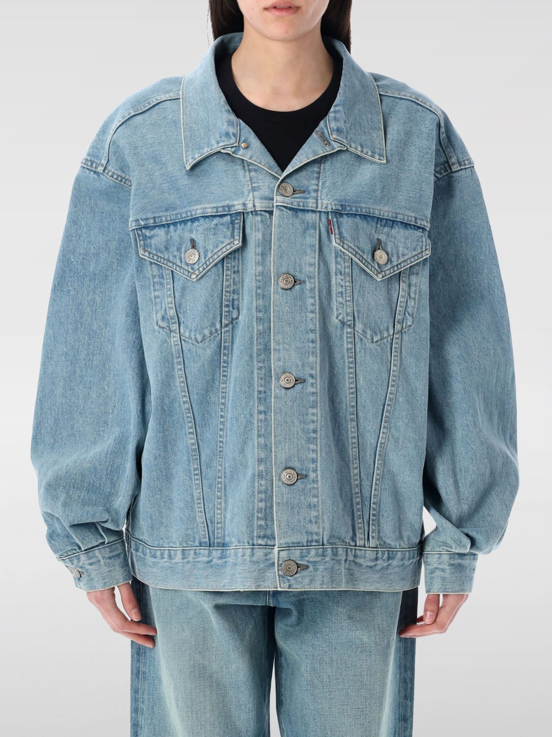 コート Junya Watanabe OUTERWEAR (JOJ201051) JUNYA WATANABE: women's jacket - Blue | Junya Watanabe