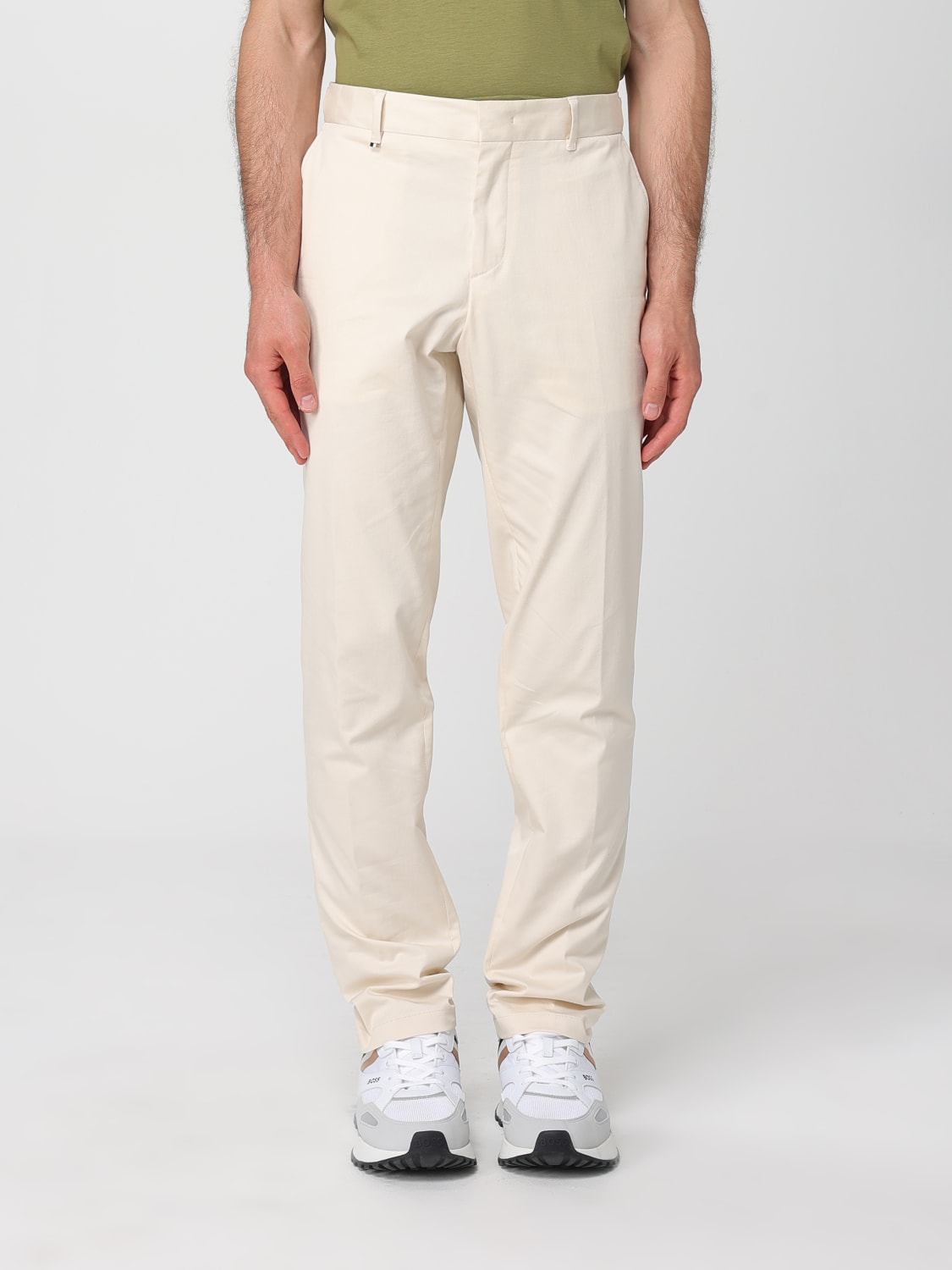 BOSS PANTS: Pants men Boss, White - Img 1