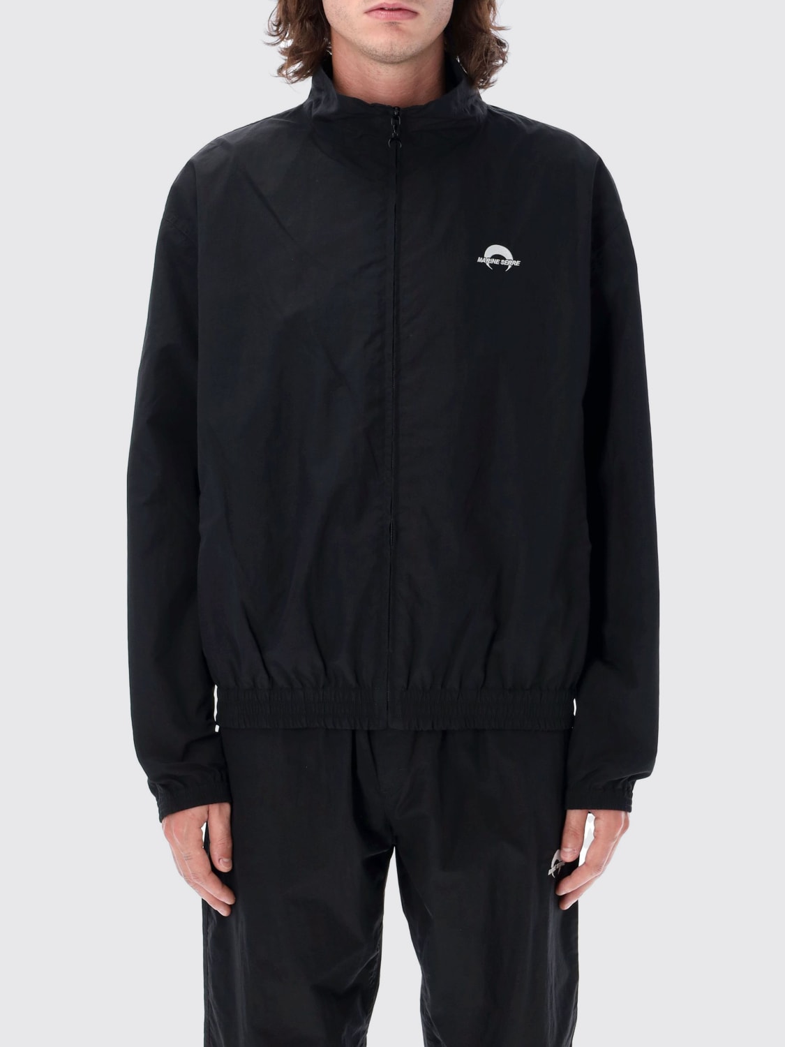 MARINE SERRE JACKET: Marine Serre women's jacket, Black - Img 4