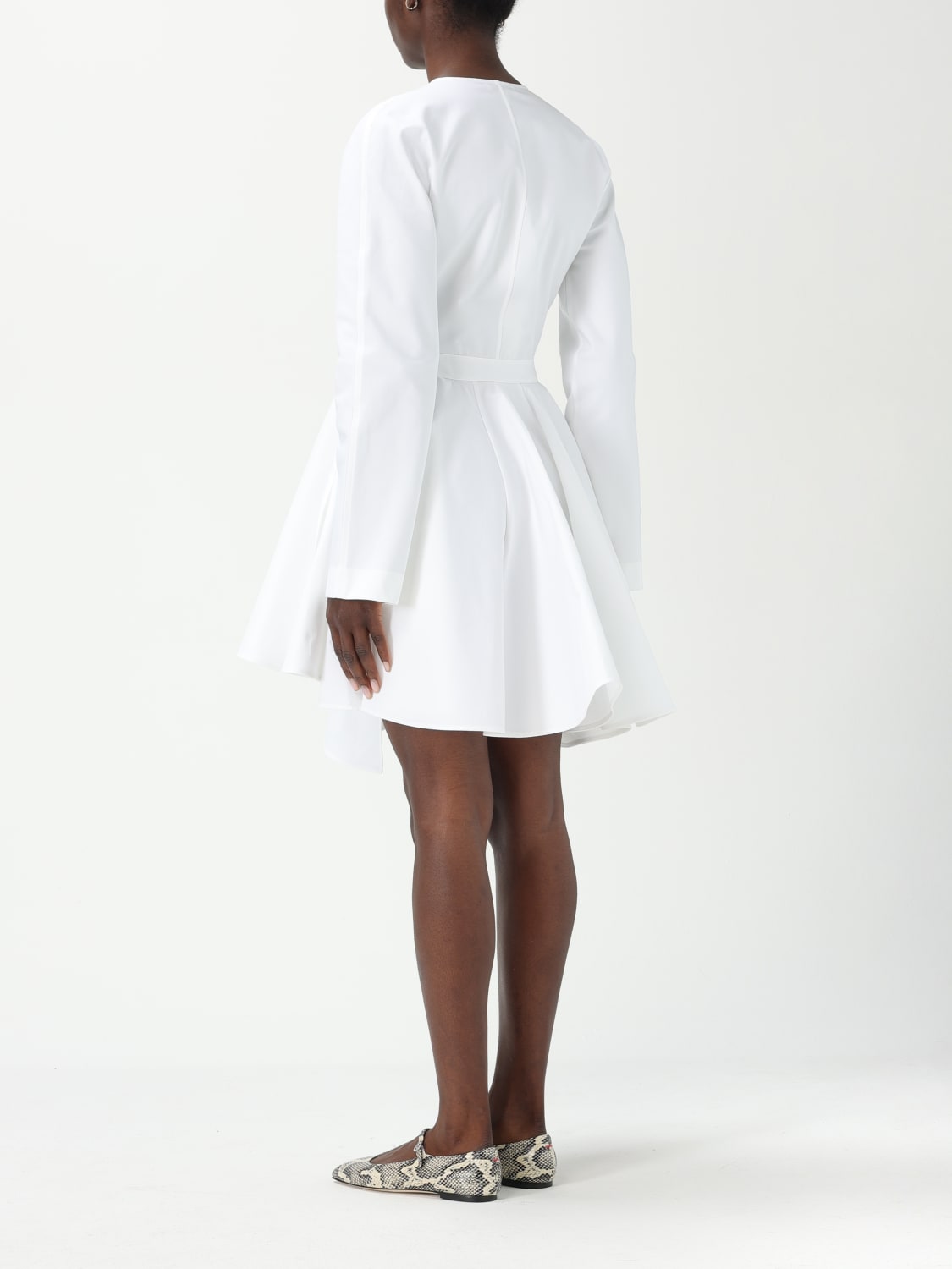 ALAÏA DRESS: Dress woman AlaÏa, White - Img 2