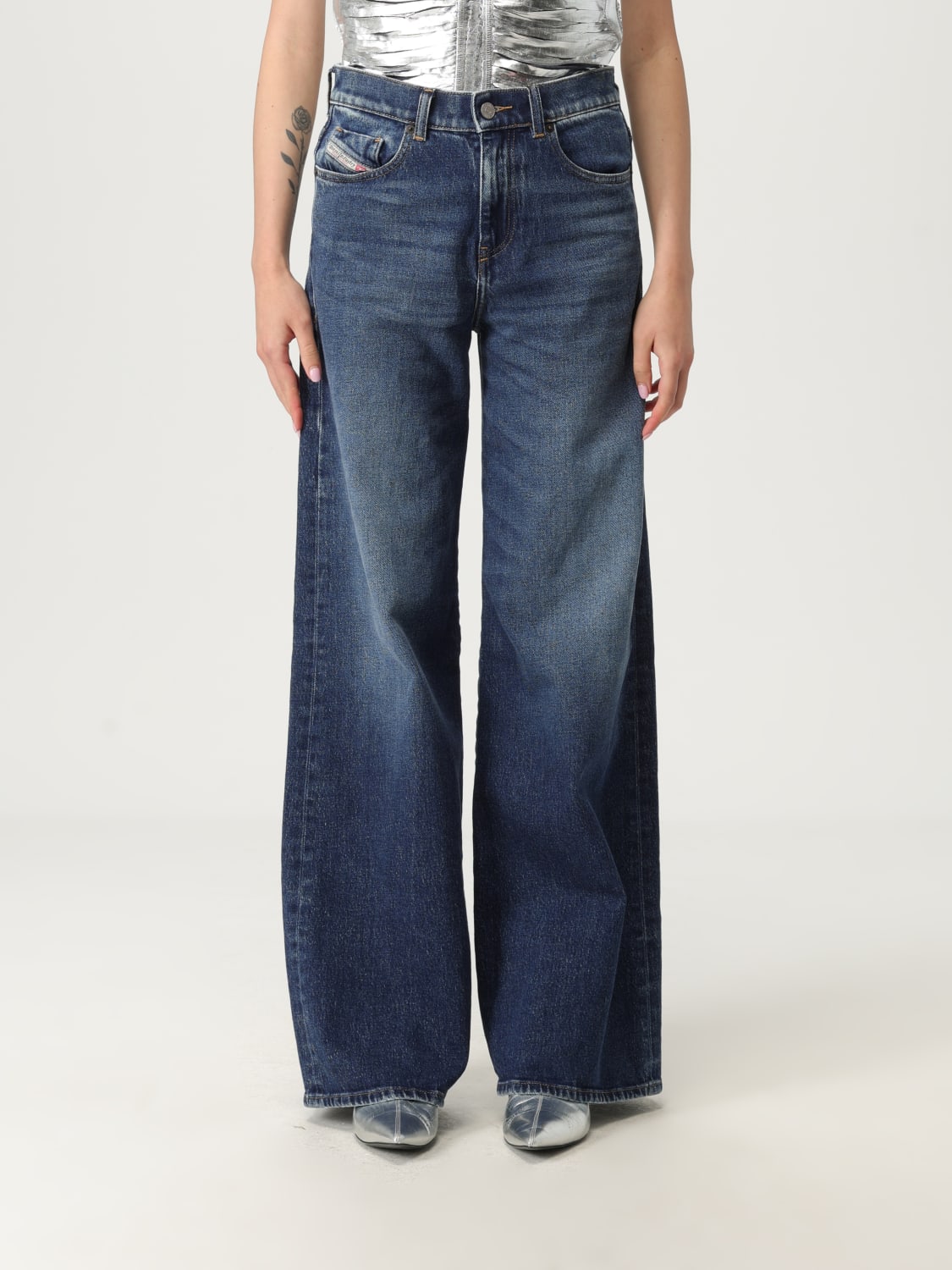デニム・ジーパン DIESEL Woman Jeans Blue A0362409L21 01 A03624_09L21_01_A.jpg