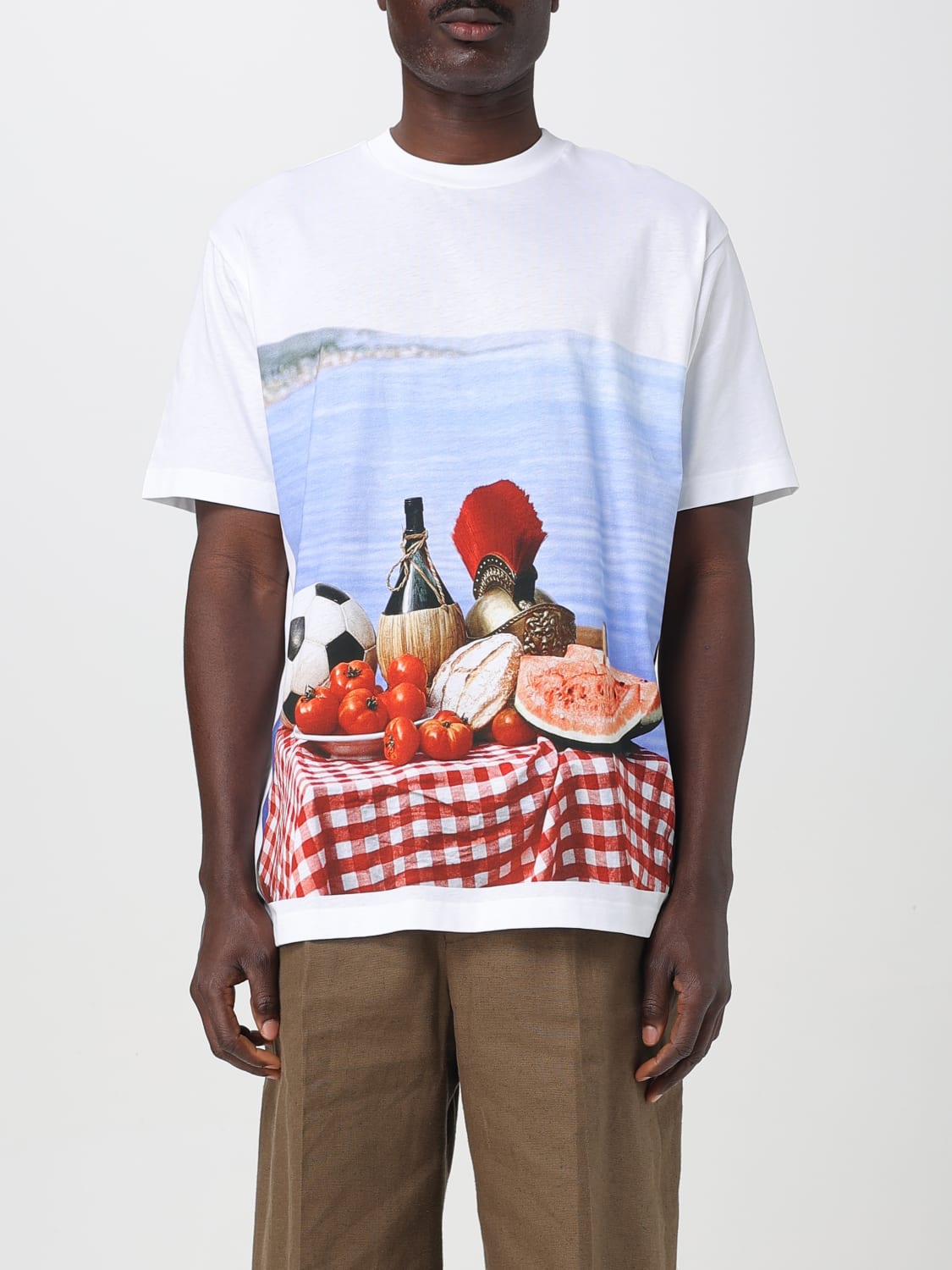 MOSCHINO COUTURE T-SHIRT: T-shirt men Moschino Couture, White - Img 1